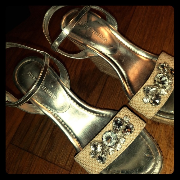 Ivanka Trump Shoes - Bling wedges Ivanka Trump Shoes - Bling wedges